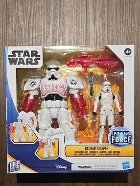 Star Wars Power Force White and Red Stormtrooper Action Figure Pack